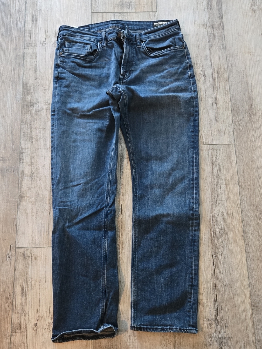 Men's Dark Blue Straight-Leg  Buffalo Jeans